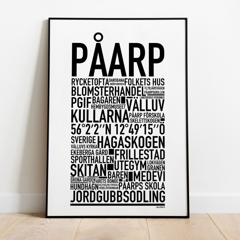 Påarp Poster