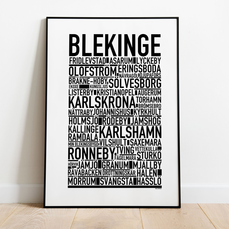 Blekinge Poster