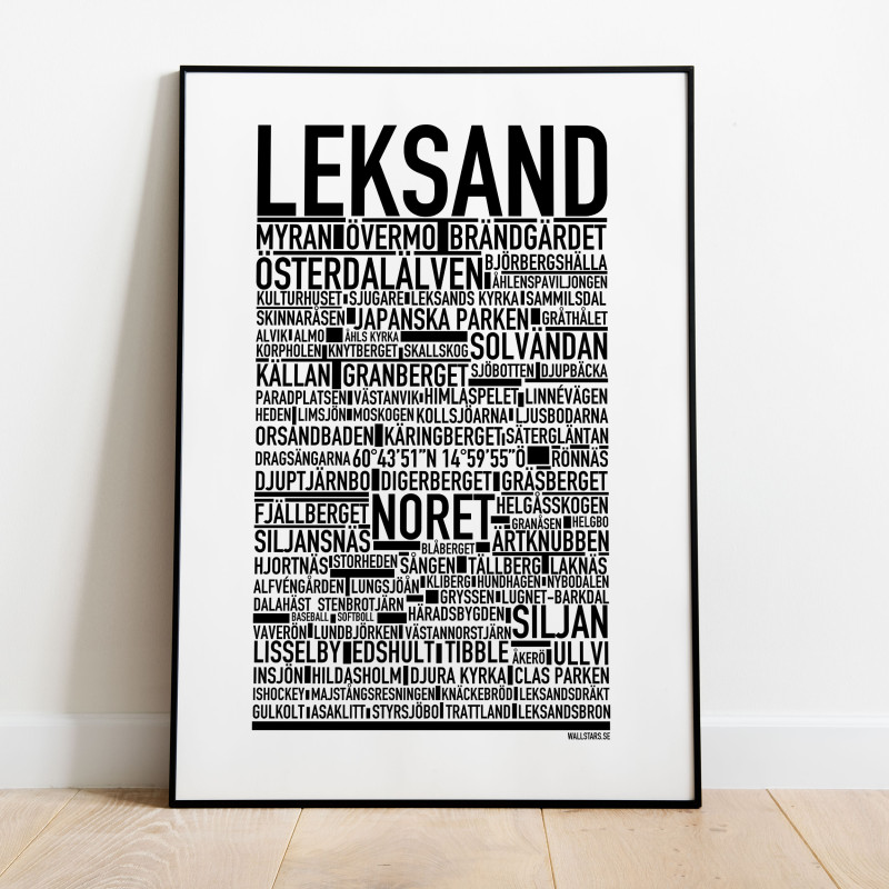 Leksand Poster