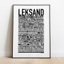 Leksand Poster