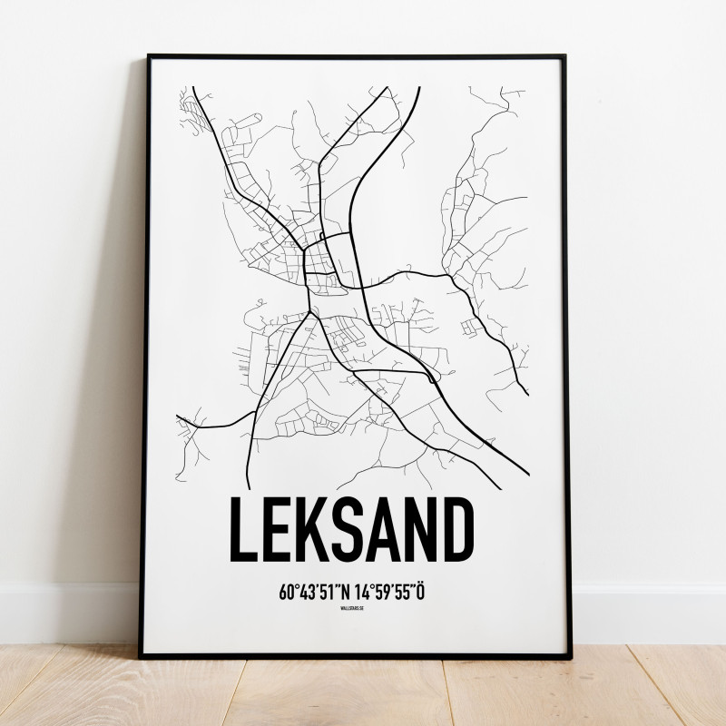 Leksand Karta