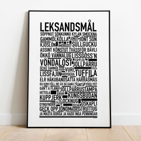 Leksandsmål Poster