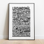 Leksandsmål Poster