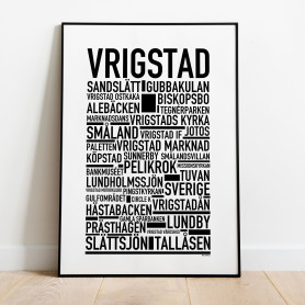Vrigstad Poster