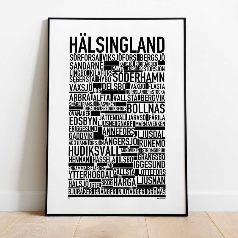 Hälsingland Poster