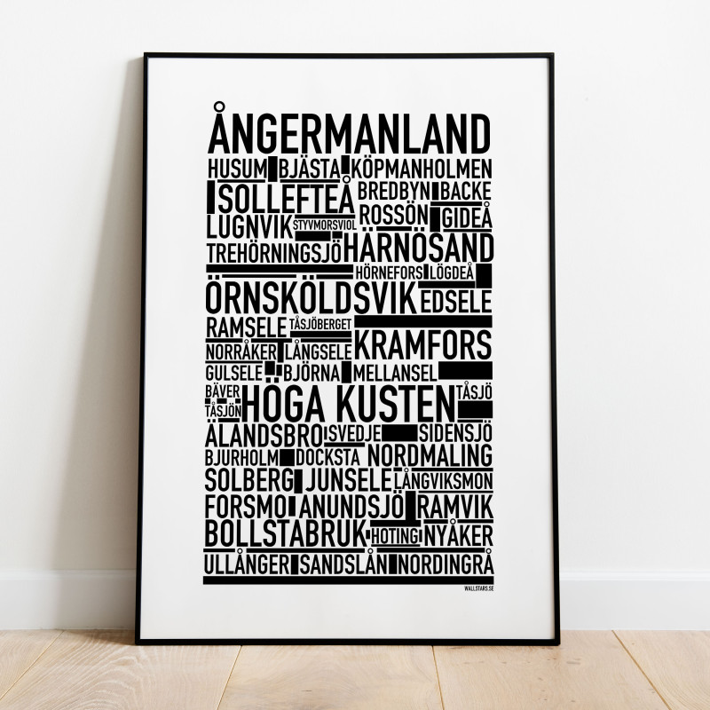 Ångermanland Poster