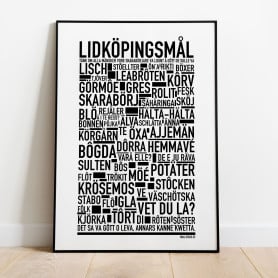 Lidköpingsmål Poster