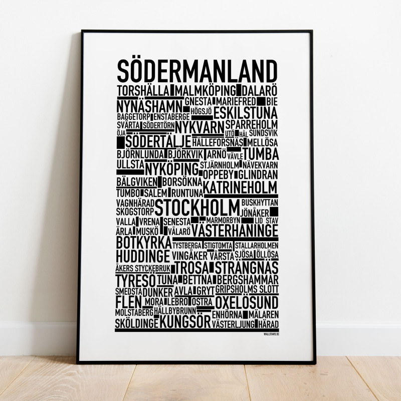 Södermanland Poster