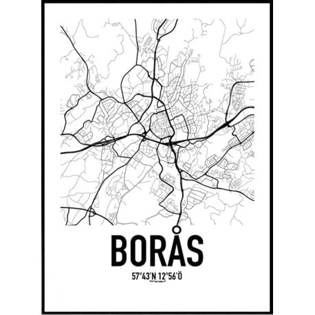 Borås Karta