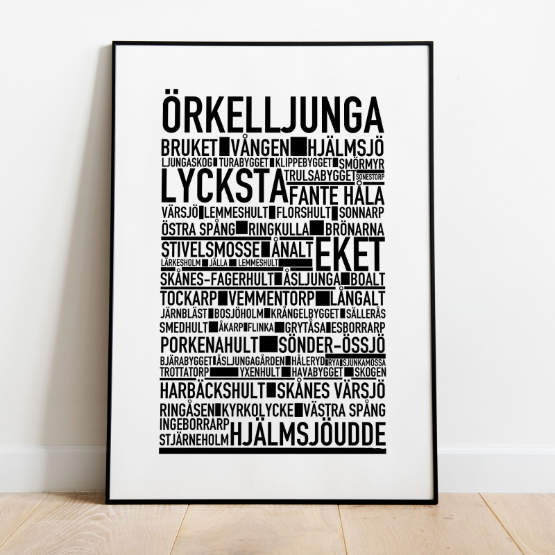 Örkelljunga Poster