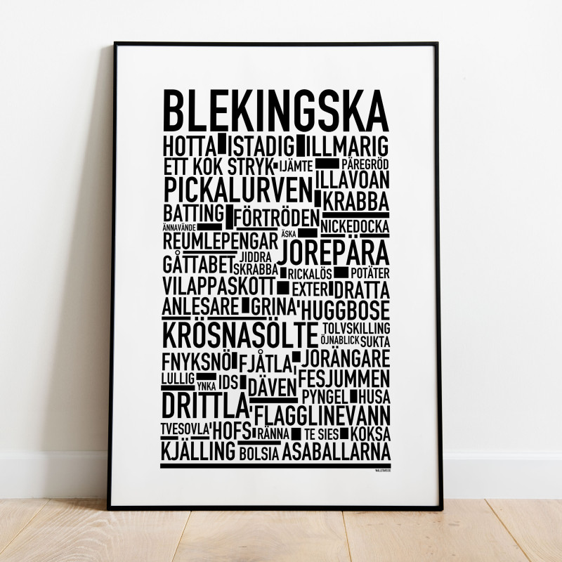 Blekingska Poster