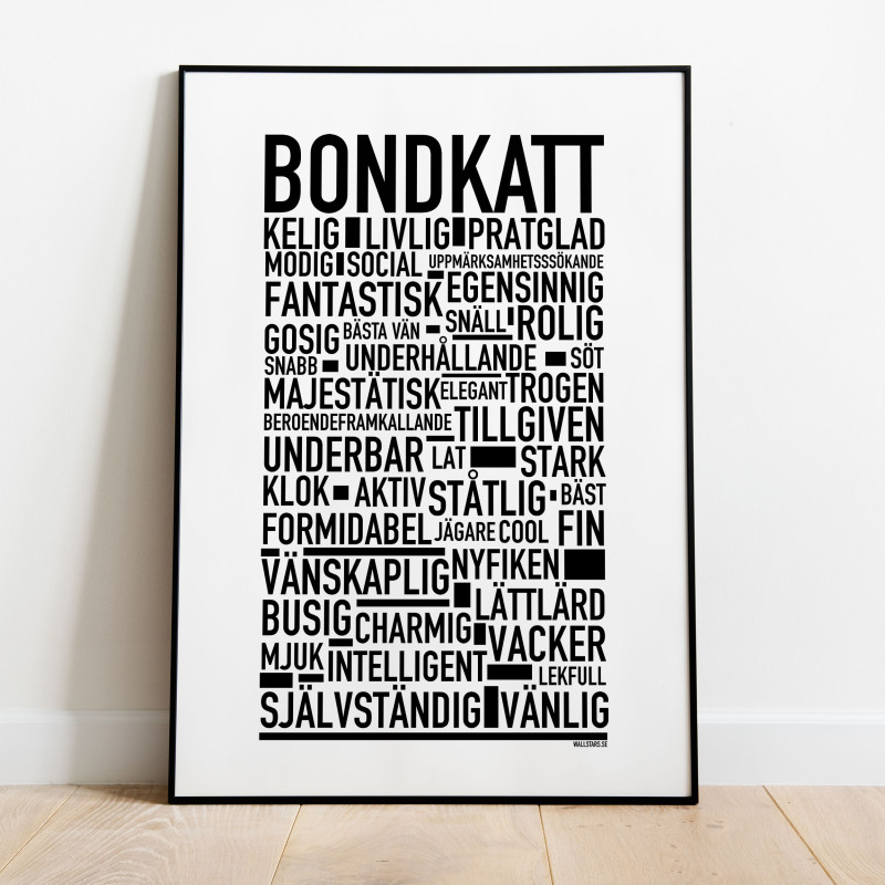 Bondkatt Poster