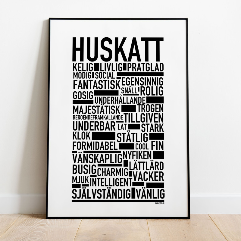 Huskatt Poster