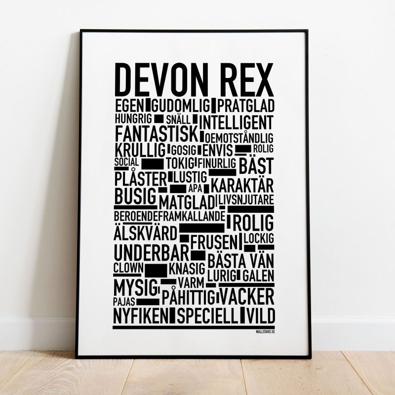 Devon Rex Poster