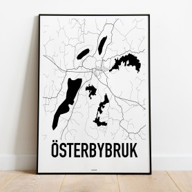 Österbybruk Karta
