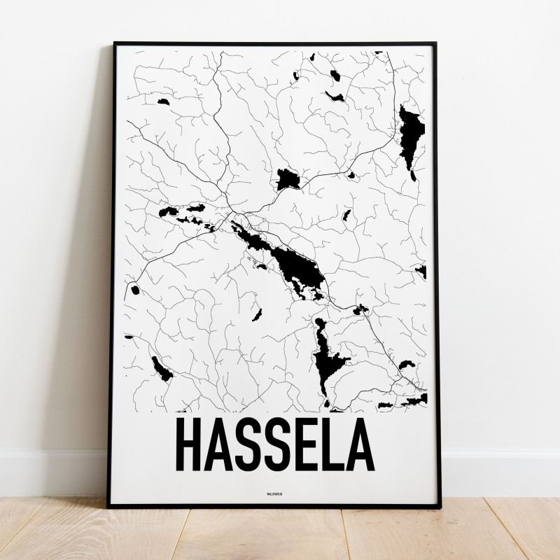 Hassela Karta Poster