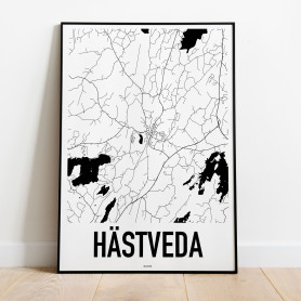 Hästveda Karta