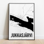 Jukkasjärvi Karta