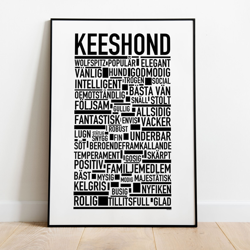 Keeshond 2025 Poster