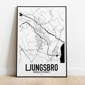 Ljungsbro Karta