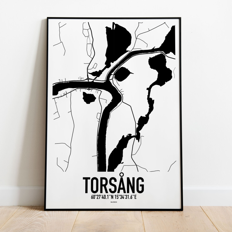 Torsång Karta Poster