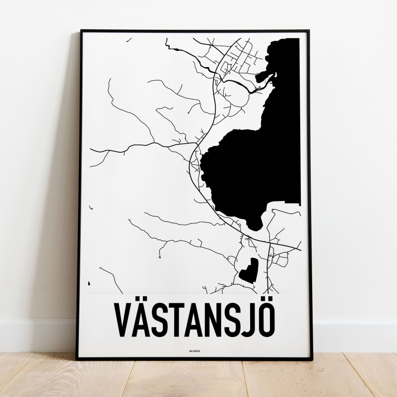 Västansjö Karta