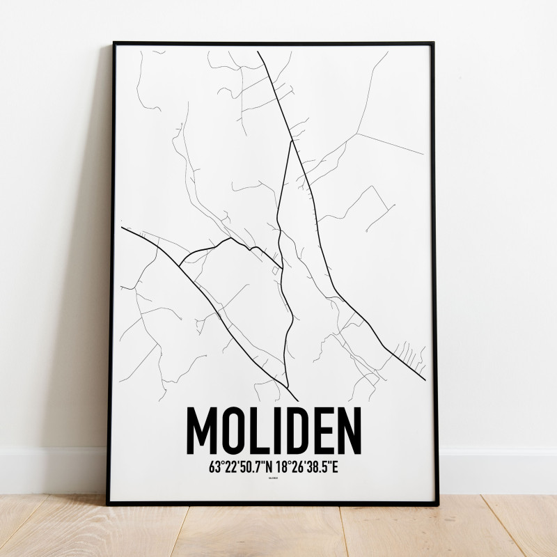 Moliden Karta Poster