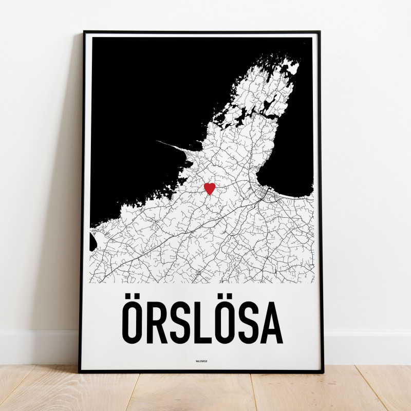 Örslösa Lidköping Karta