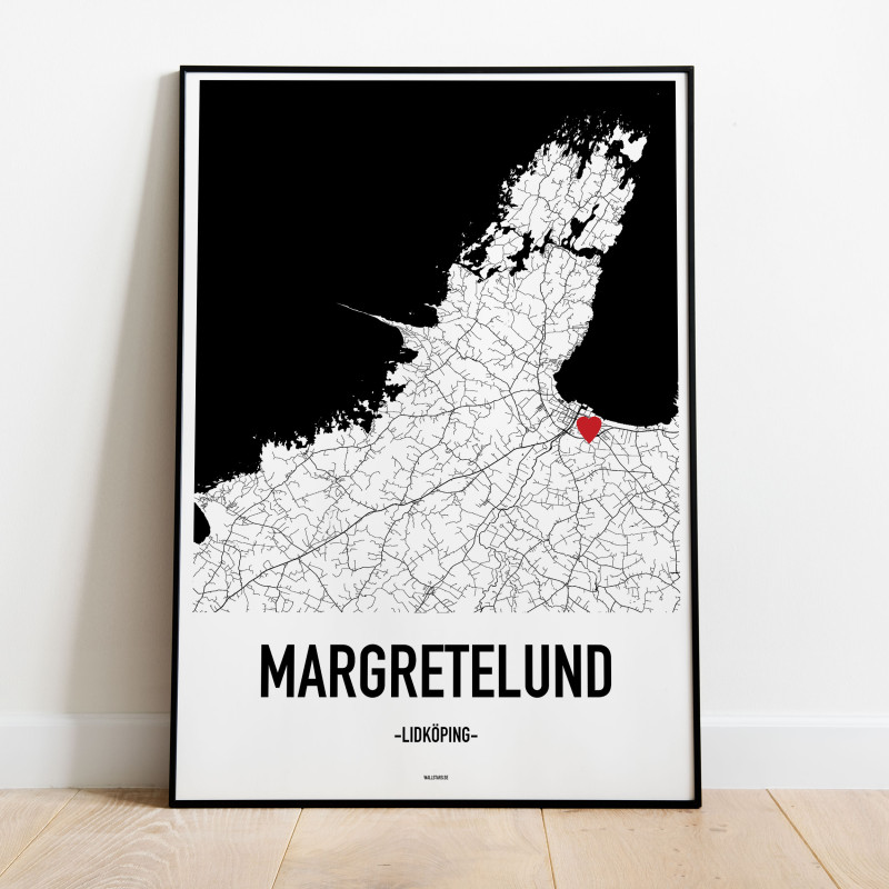 Margretelund Lidköping Karta