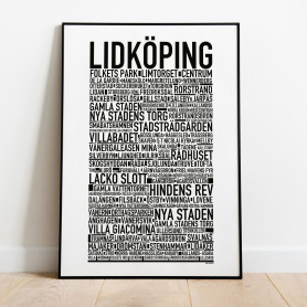 Lidköping XL Poster