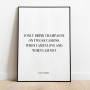 Champagne Love Poster