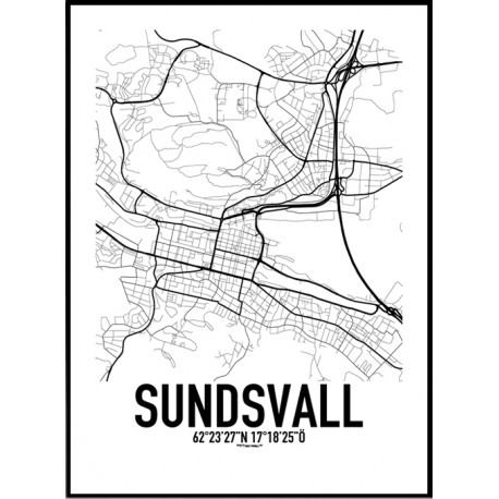 Sundsvall Karta 