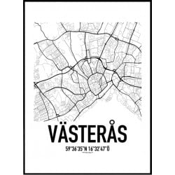 Västerås Karta