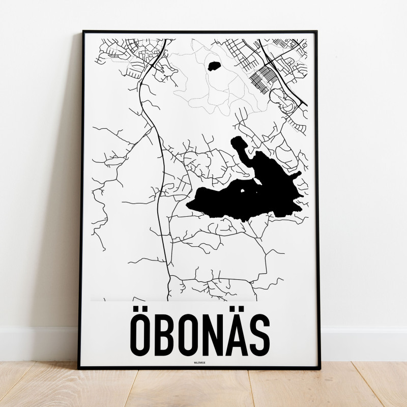 Öbonäs Karta