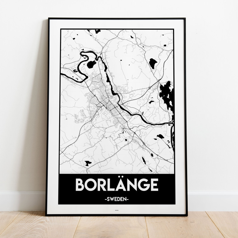 Borlänge Urban Karta