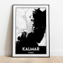 Kalmar Urban Karta Poster