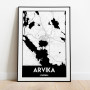 Arvika Urban Karta Poster