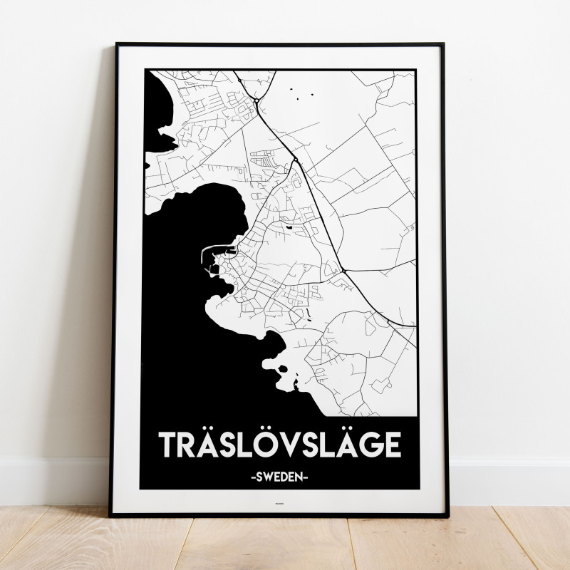 Träslövsläge Urban Karta
