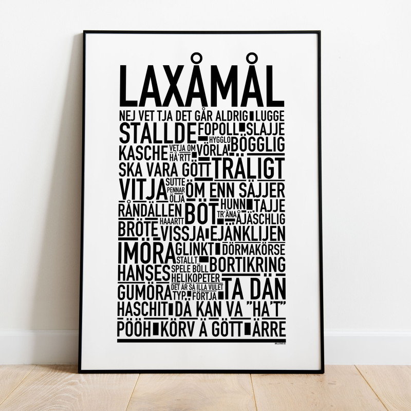 Laxåmål Poster