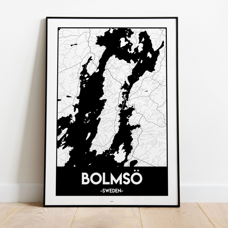 Bolmsö Urban Karta