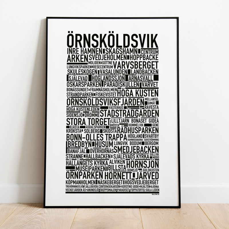 Örnsköldsvik Poster