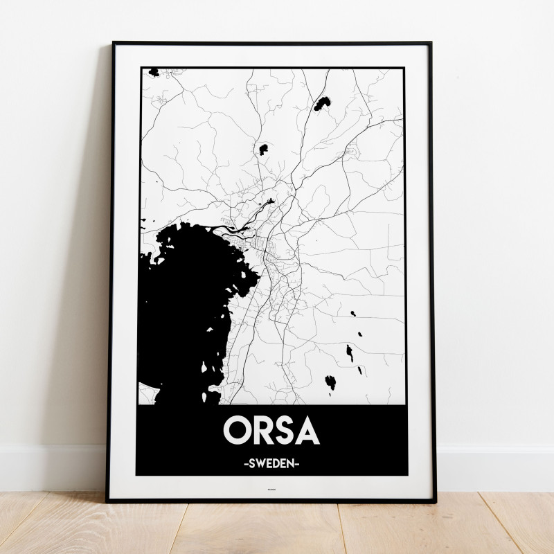 Orsa Urban Karta