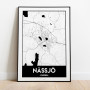 Nässjö Urban Karta Poster