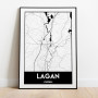 Lagan Urban Karta