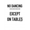 No Dancing Poster