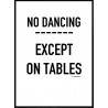 No Dancing Poster
