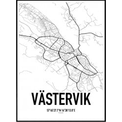 Västervik Karta