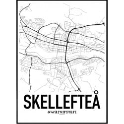 Skellefteå Karta
