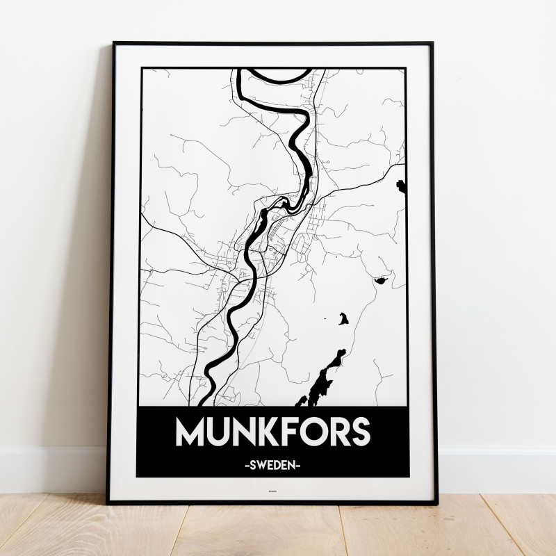 Munkfors Urban Karta