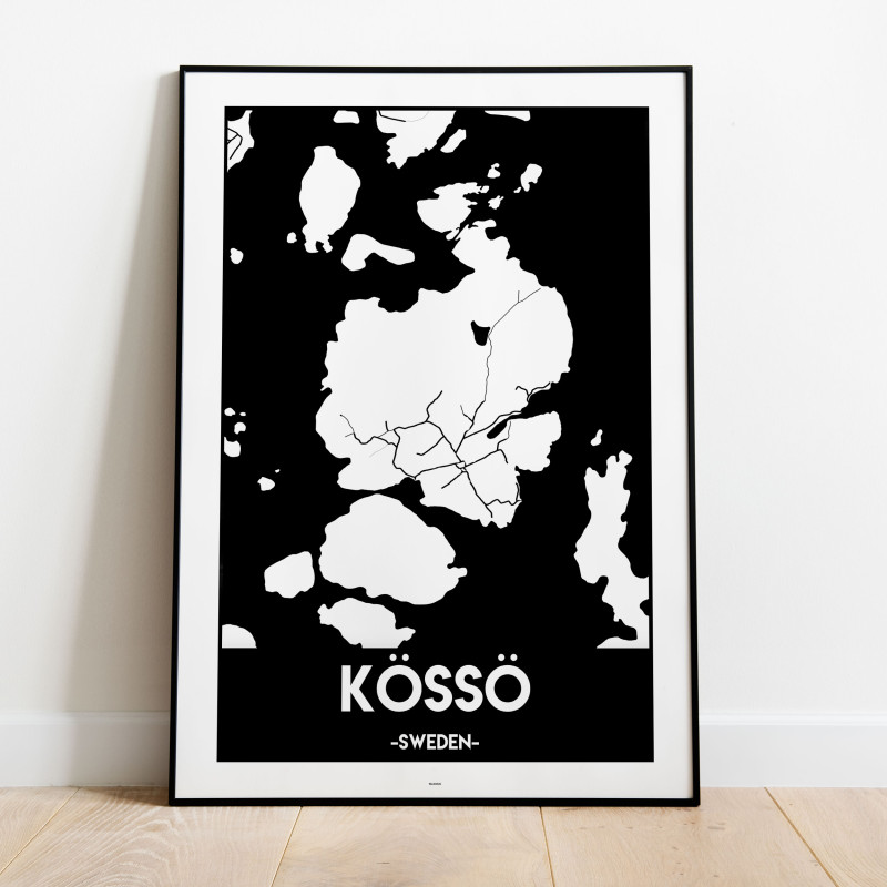 Kössö (Köpstadsö) Urban Karta